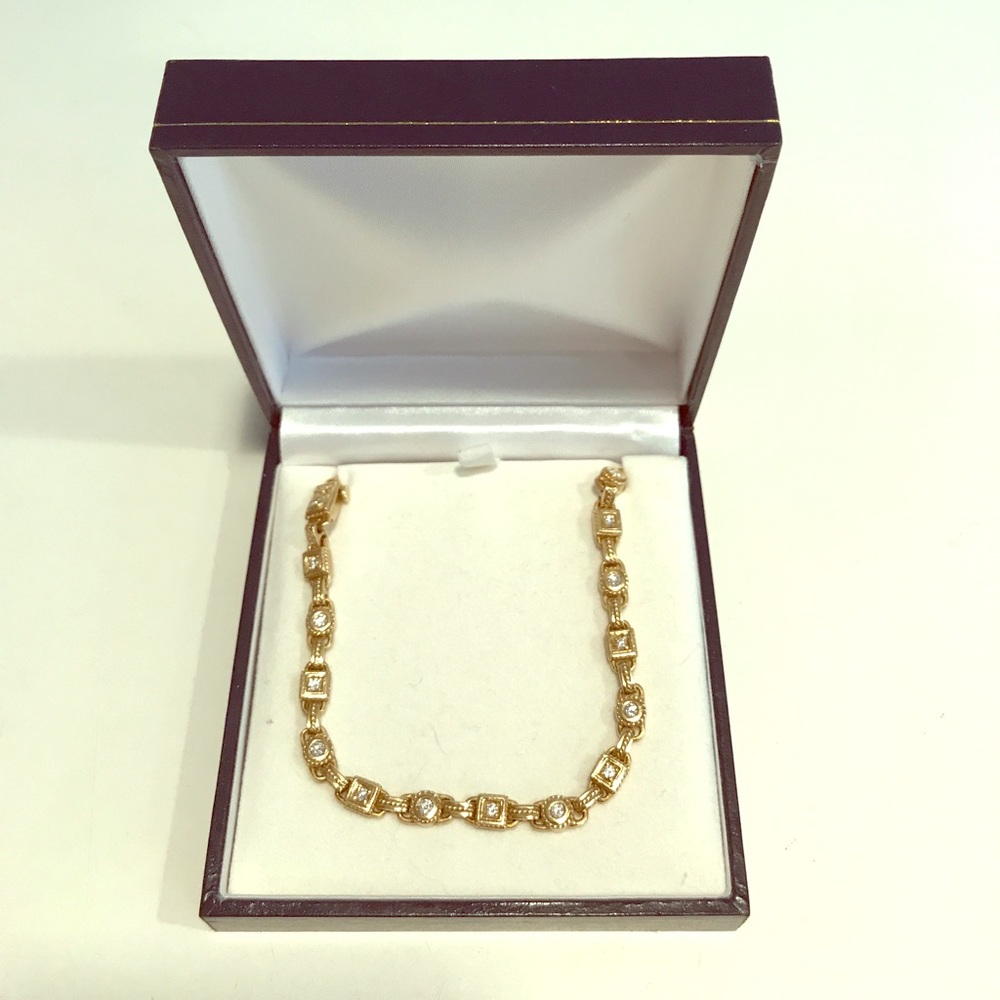 COPY - Penny Preville gold and Diamond Necklace B…